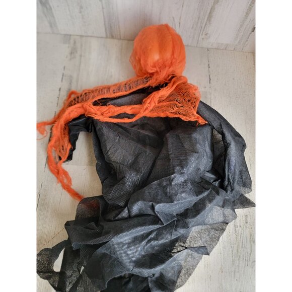 Hanging Jack O'Lantern Grim‎ reaper Halloween prop decor scary home - Picture 6 of 7